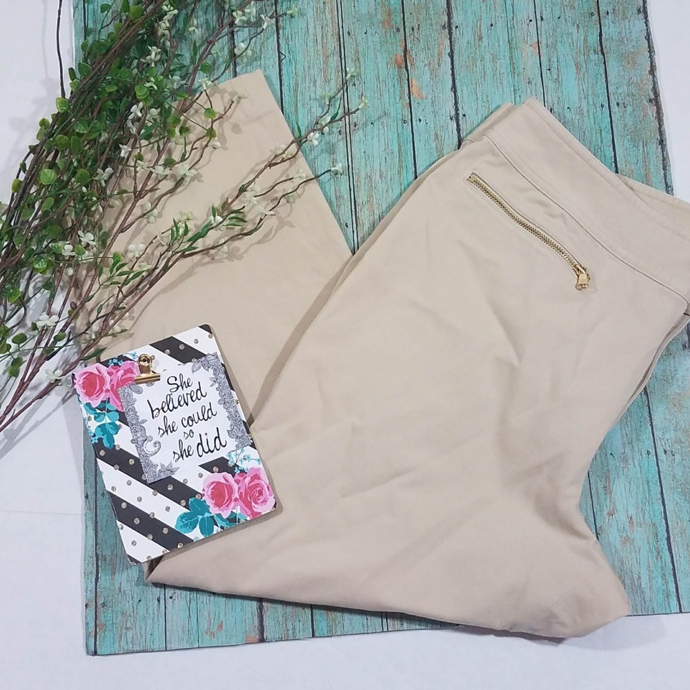 Lauren Ralph Lauren Khaki Trouser Sz 14